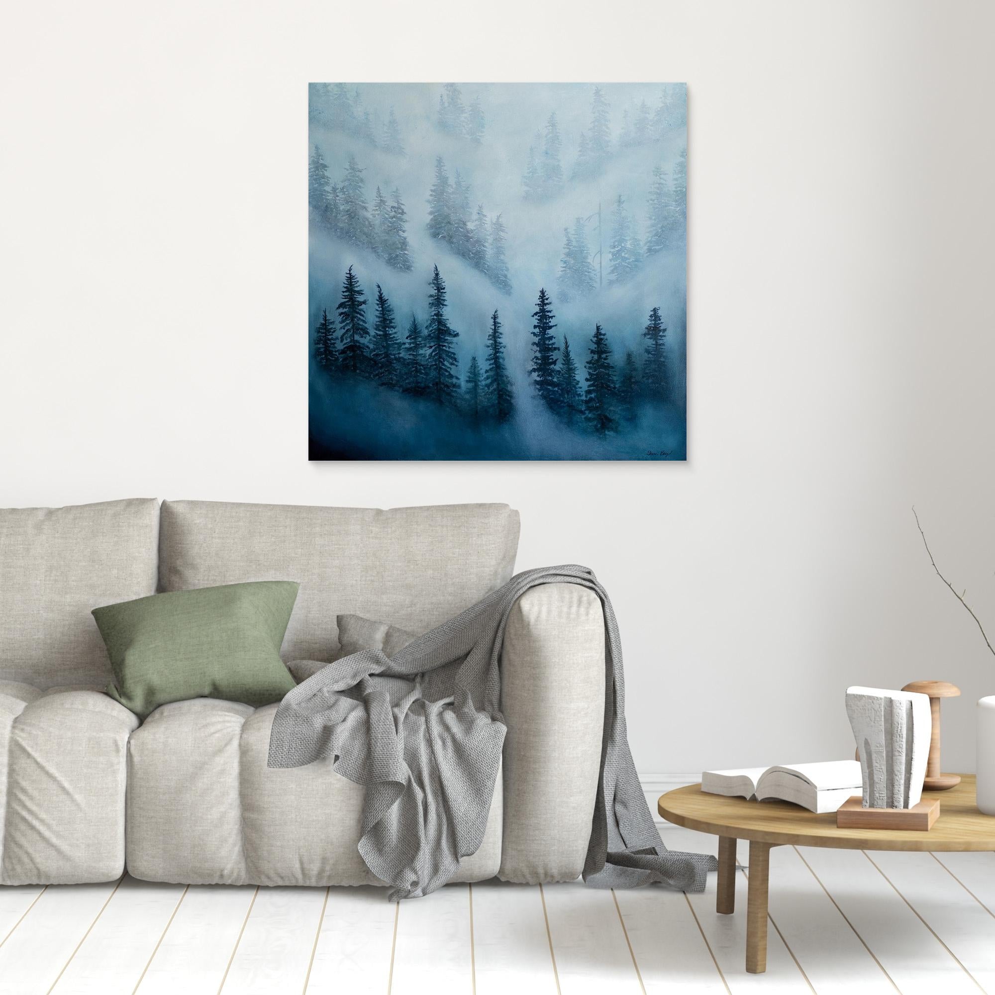 Trees In The Fog