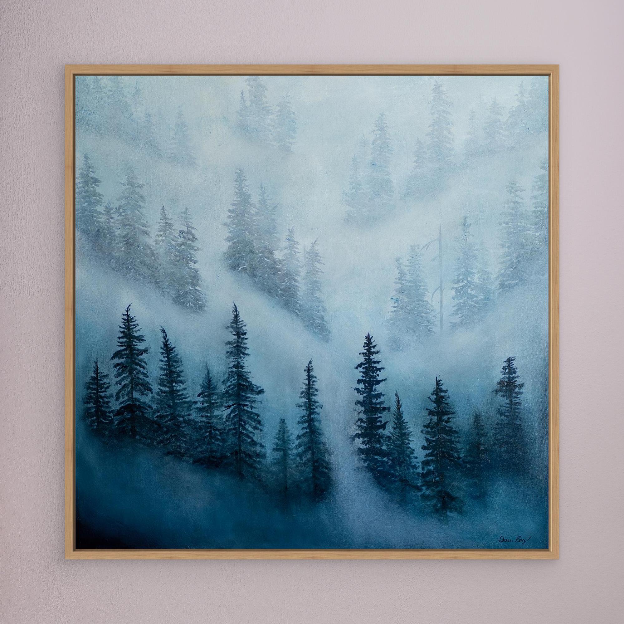 Trees In The Fog