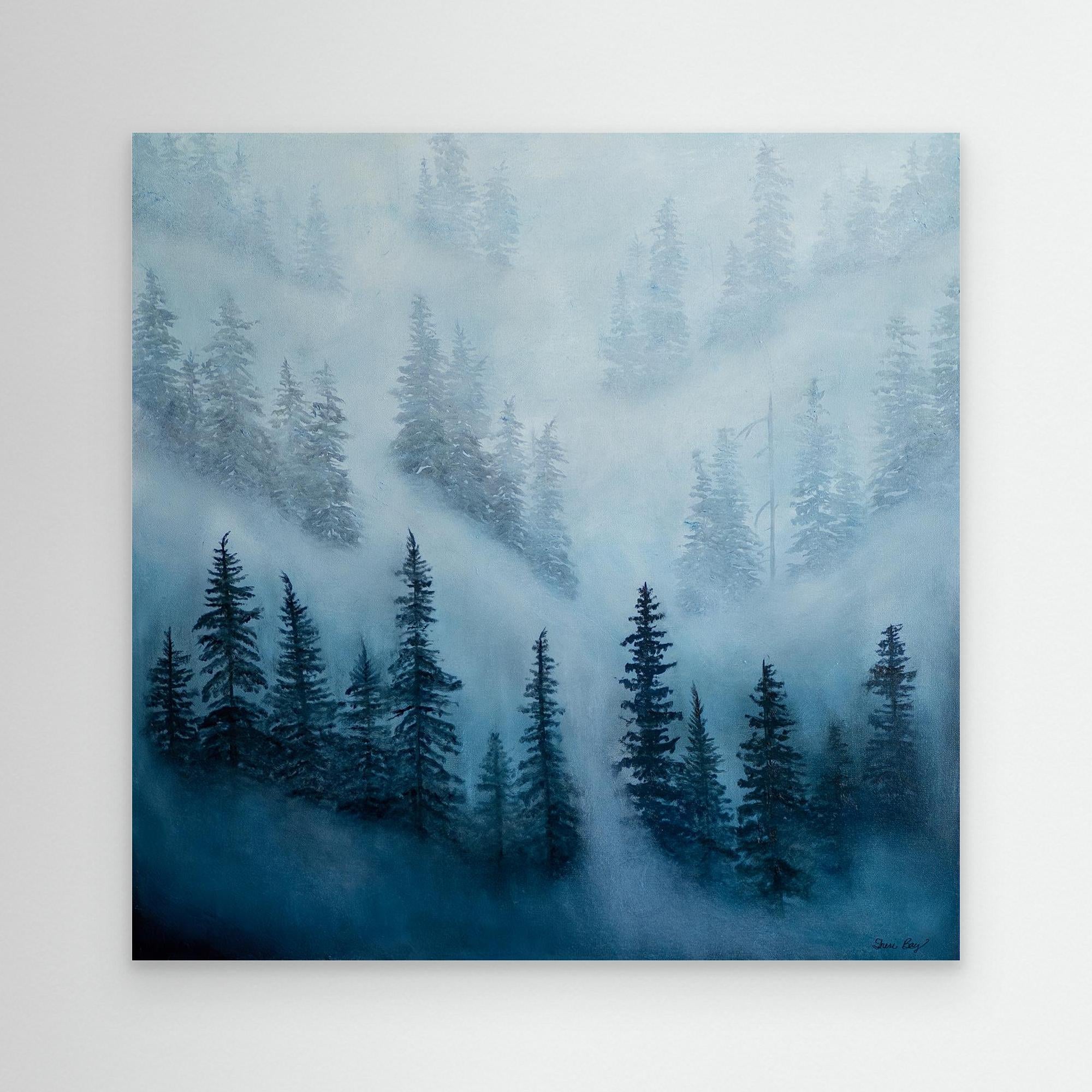 Trees In The Fog