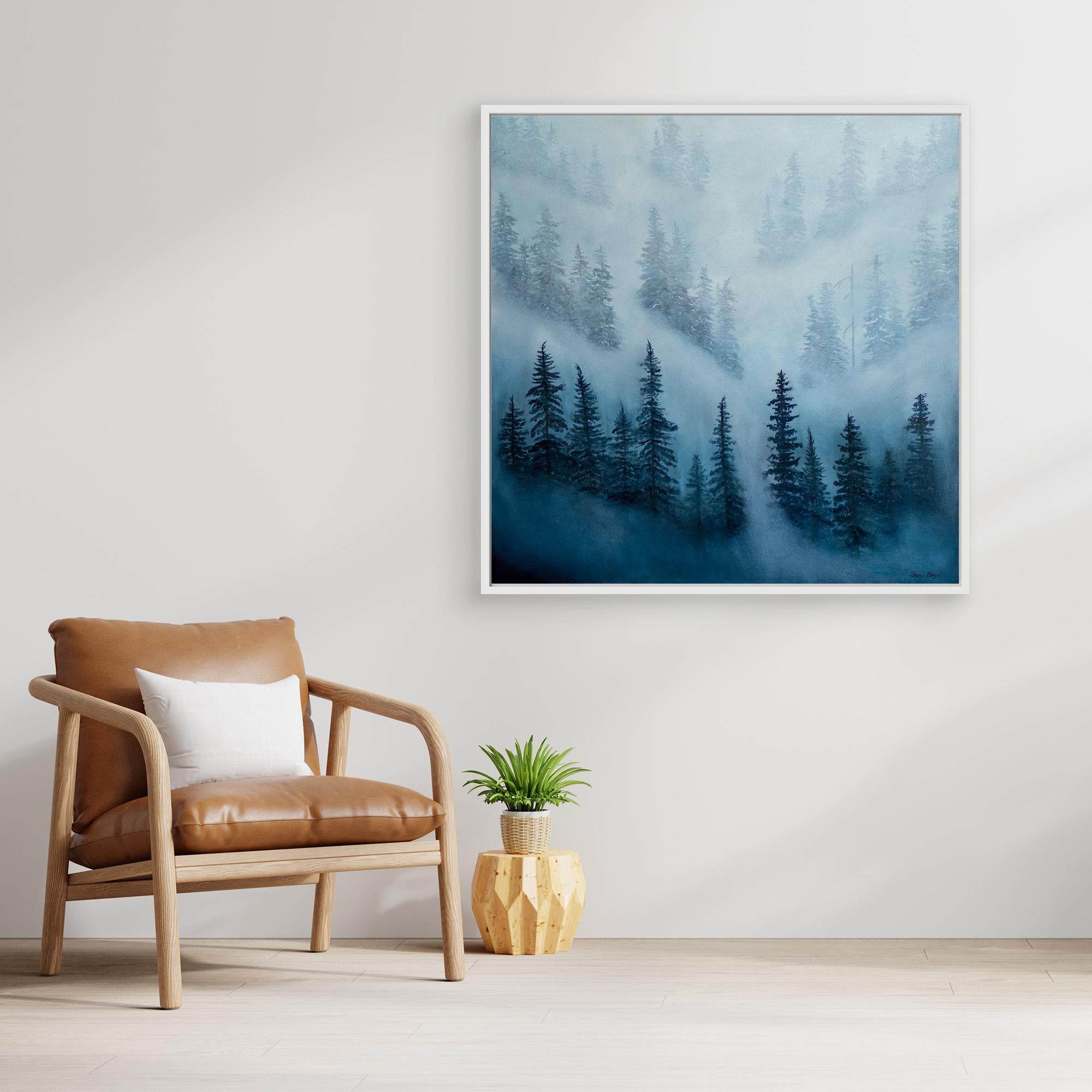 Trees In The Fog